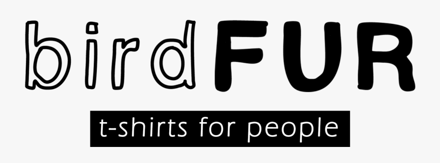 Bird Fur - Black-and-white, Transparent Clipart