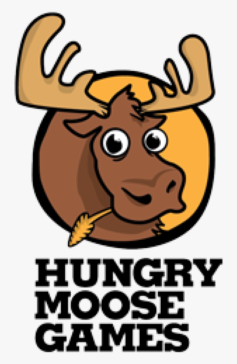 Hungry Moose, Transparent Clipart