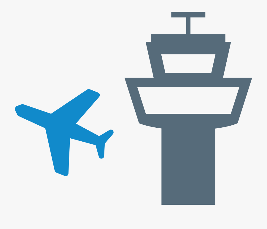 Air Traffic Control Icon Clipart , Png Download - Air Traffic Control Tower Clipart, Transparent Clipart