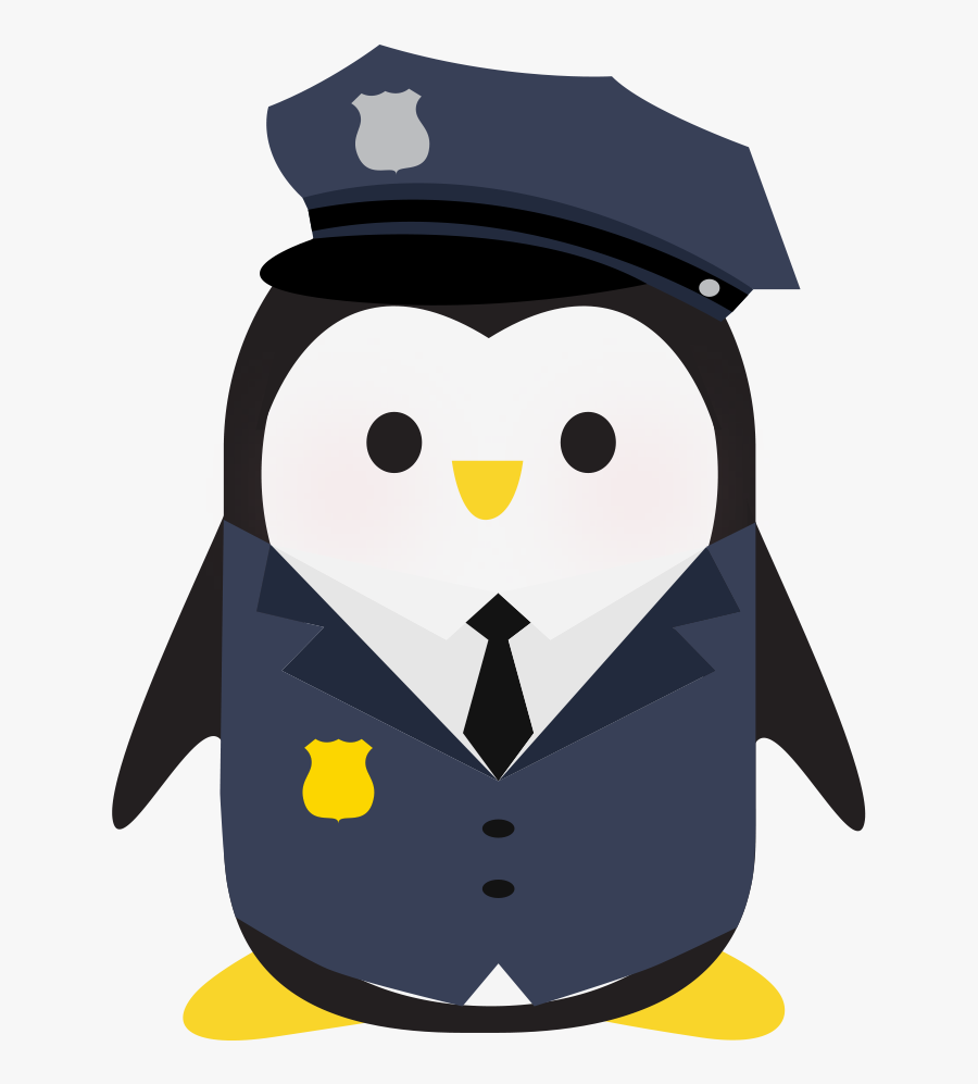 Penguin Security, Transparent Clipart