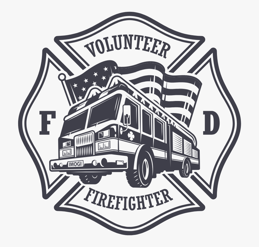 Firefighter Vector Art, Transparent Clipart