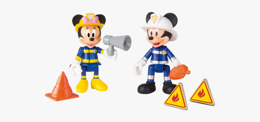 Mickey To The Rescue Fire Station - Mickey Mouse, Transparent Clipart