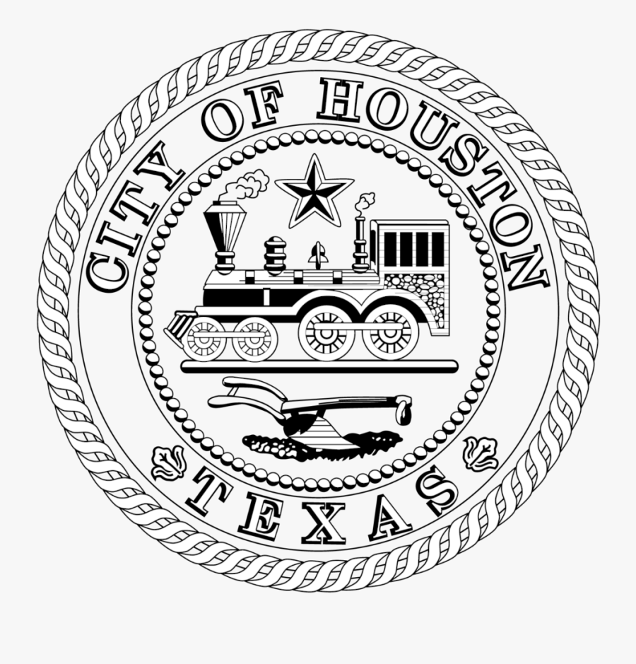 Seal - City Of Houston, Transparent Clipart