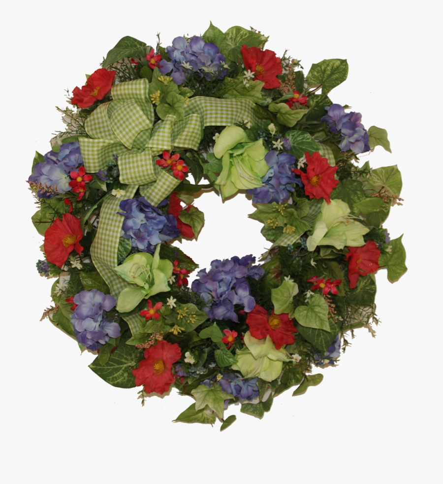 Purple Hydrangeas Watermelon Poppy Lime Amaryllis W/ - Rose, Transparent Clipart