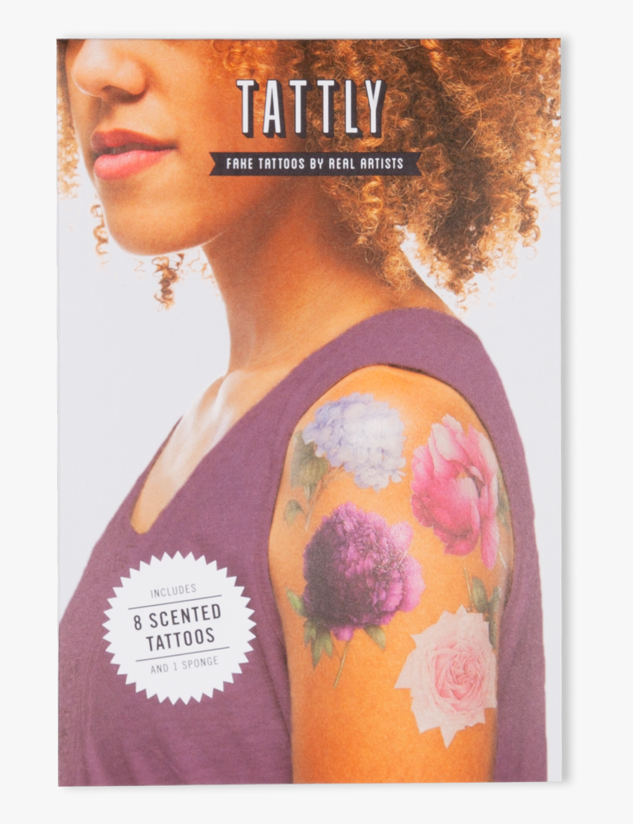 Tattly Scented Tattoos, Transparent Clipart