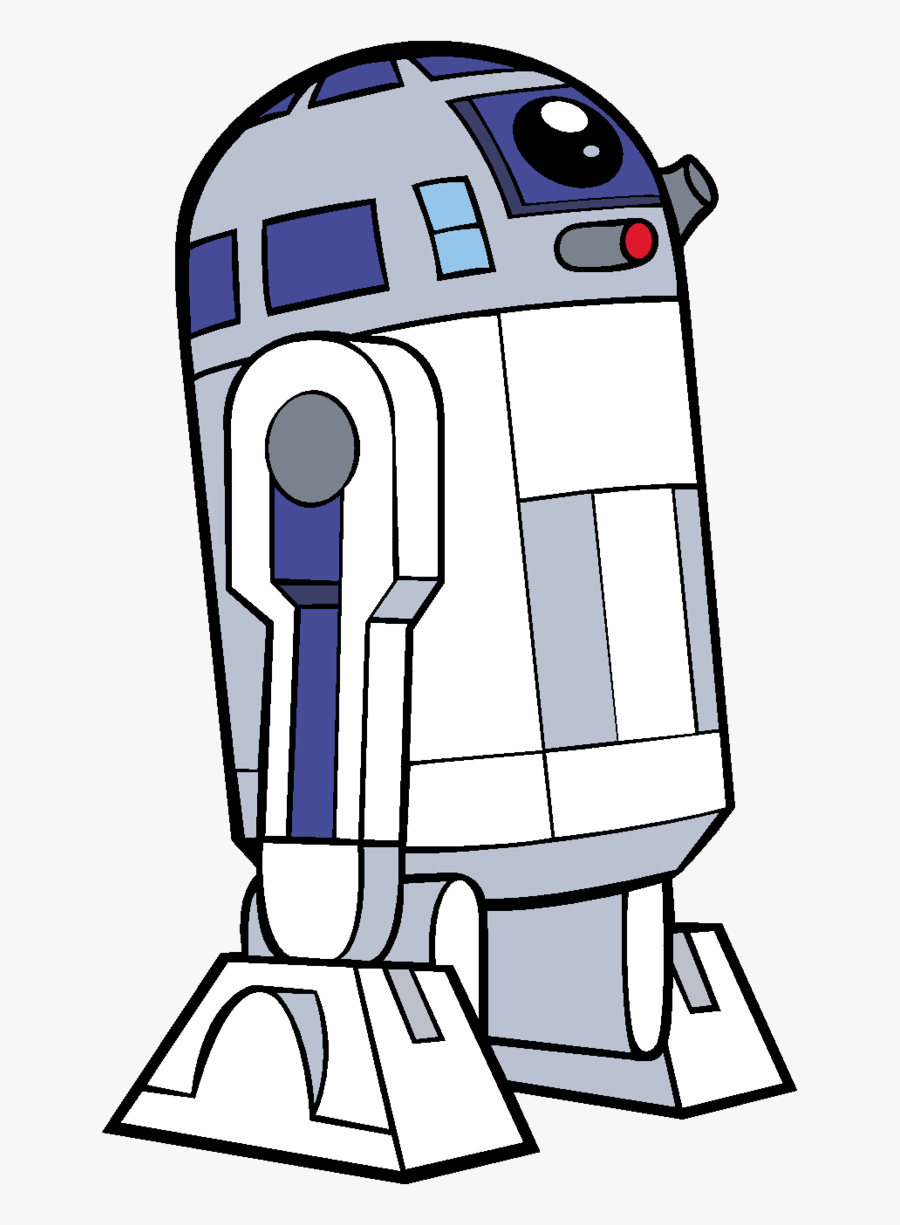 Transparent R2d2 C3po Png - R2d2 Star Wars Clipart, Transparent Clipart