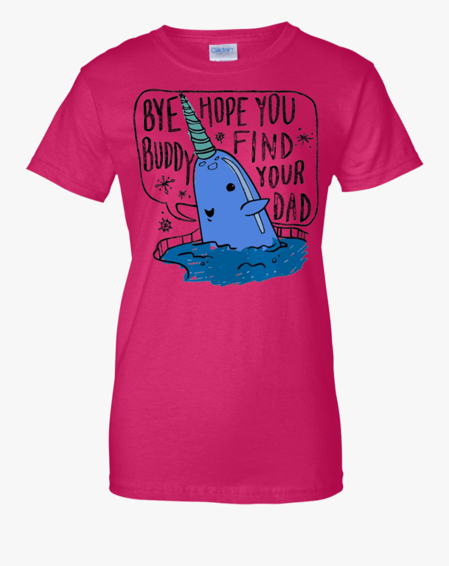 Buddy Elf Narwhal Tshirt Bye Hope T Shirt - Friday Night Dinner Shirt, Transparent Clipart