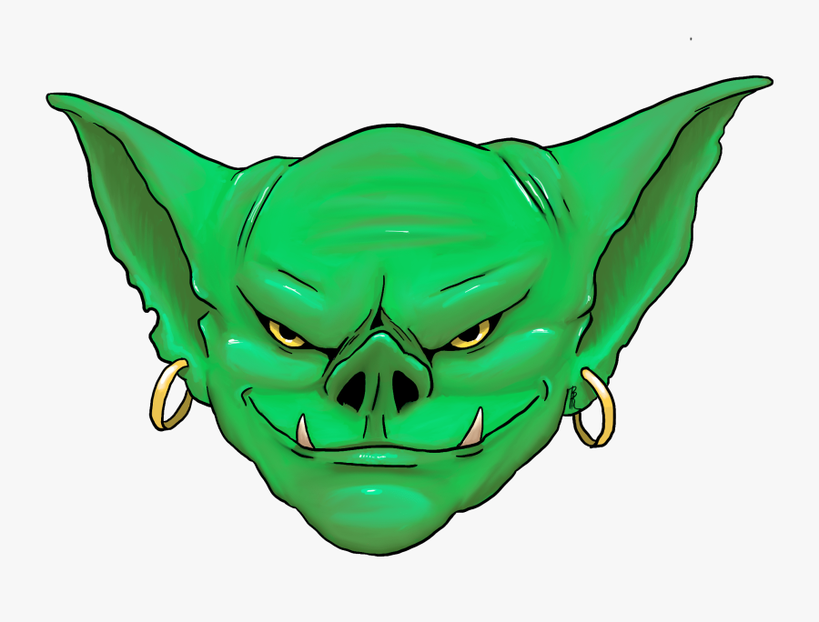 Everyone Meet Campbell Illustration - Goblin Head Png, Transparent Clipart