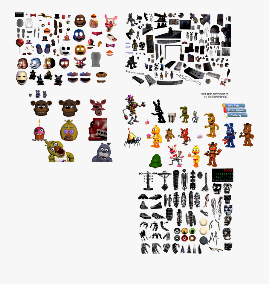 Transparent Sort Clipart - Fnaf Photoshop Resources, Transparent Clipart