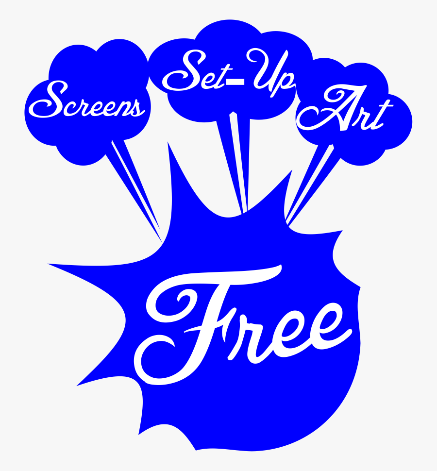 Free Shipping Set Up And Screens, Transparent Clipart