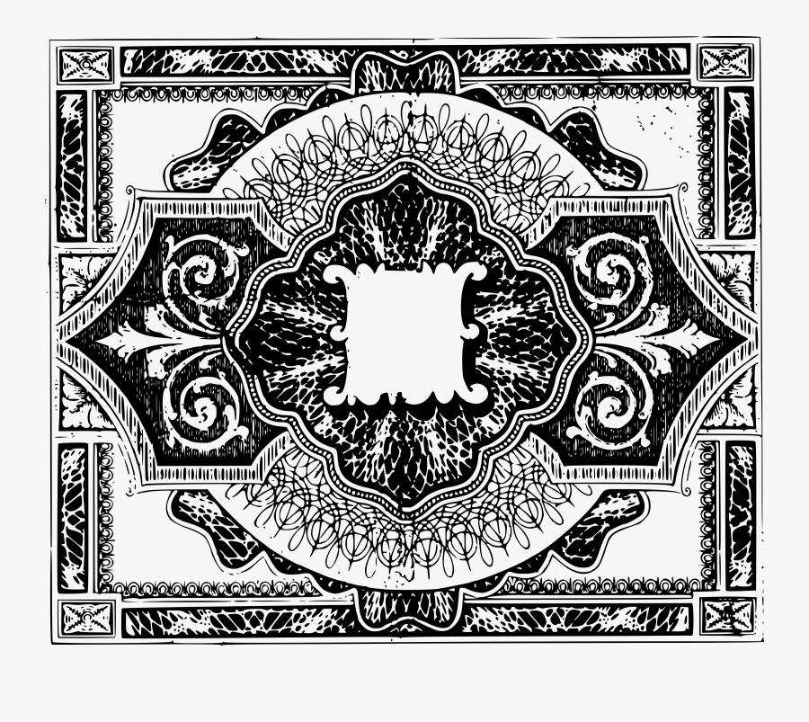 Curly Certificate Clip Arts - Funf Mark, Transparent Clipart