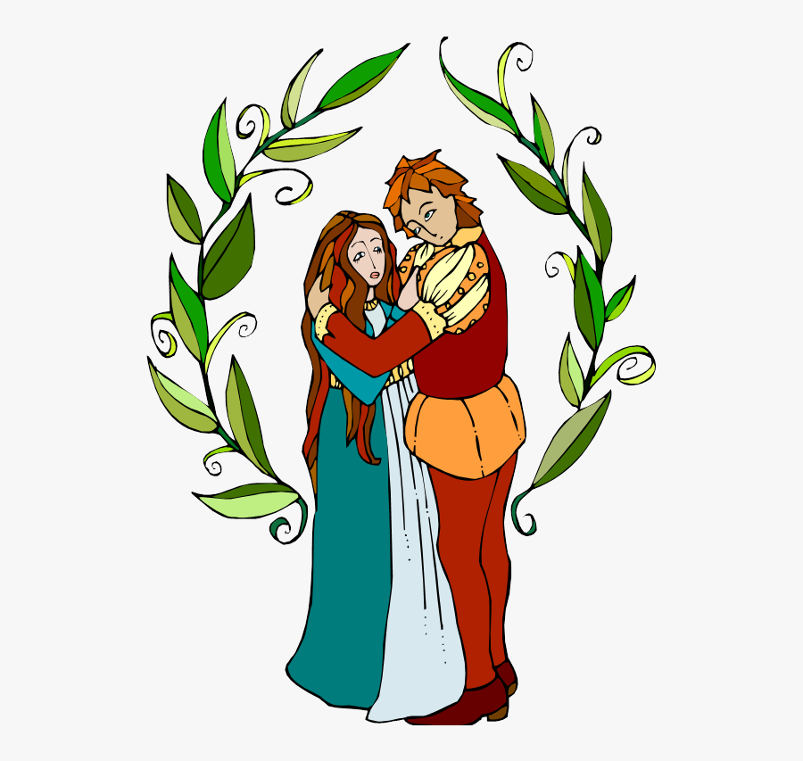 Transparent Romeo And Juliet Png - Romeo And Juliet Free Clip Art, Transparent Clipart