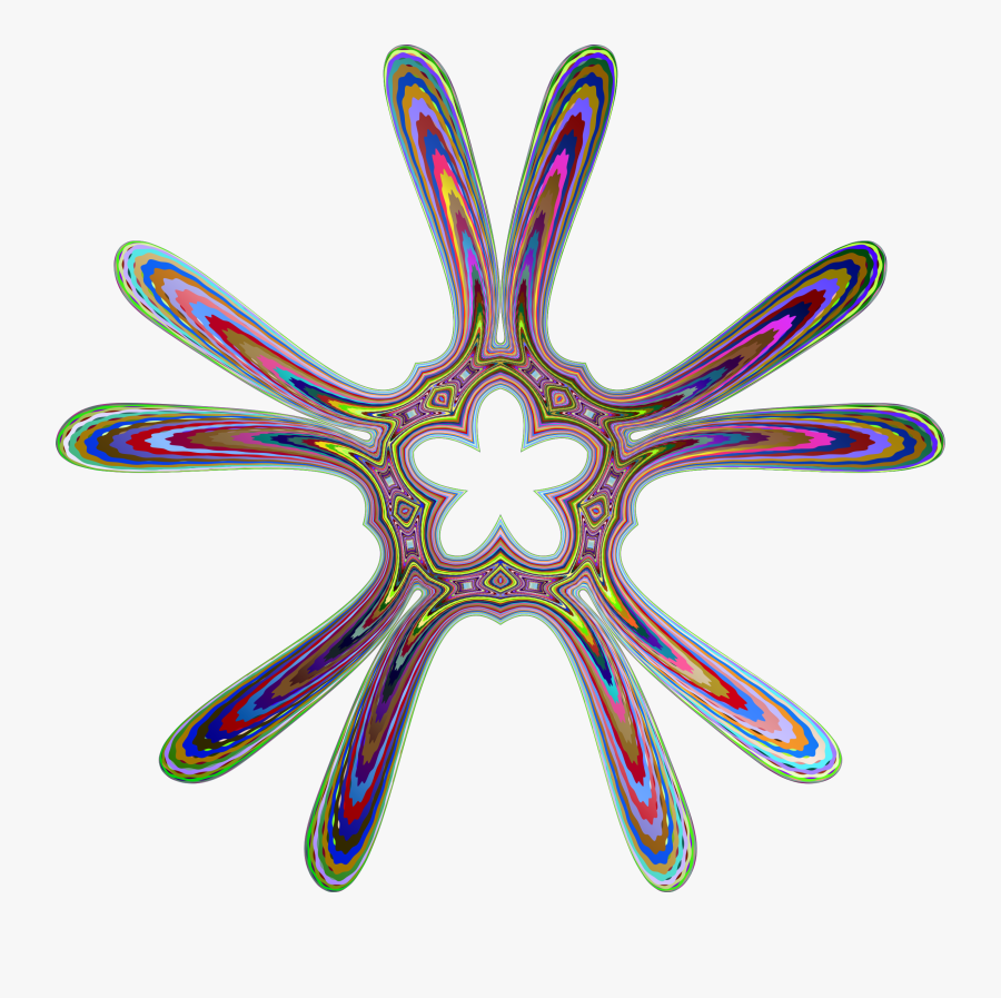 Psychedelic Geometry 3 Clip Arts - Clip Art, Transparent Clipart