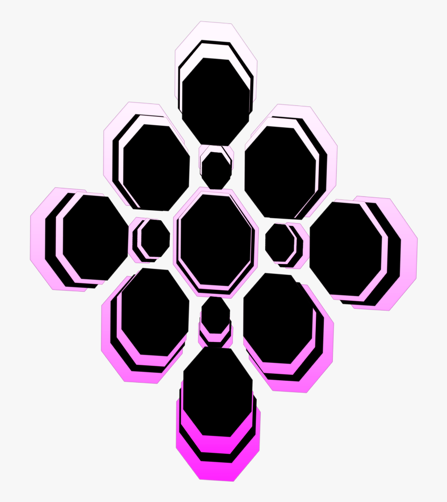 Transparent Flower Shape Png - Cross, Transparent Clipart