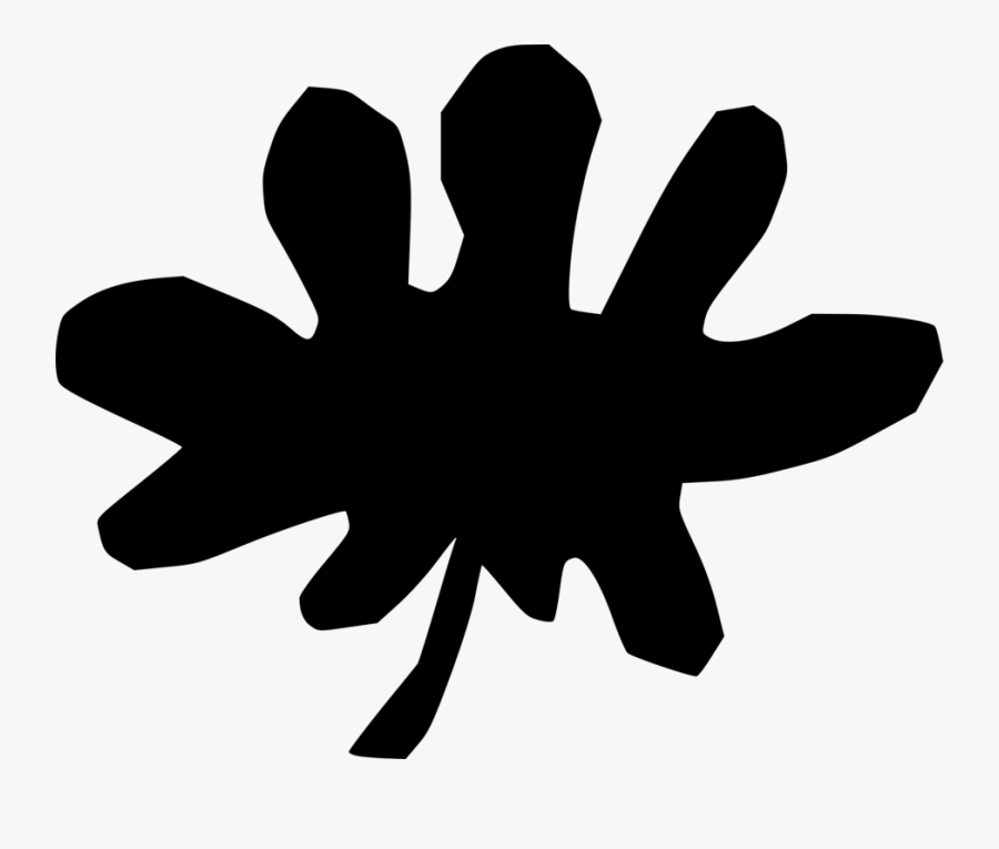 Leaf,monochrome Photography,tree - Sign, Transparent Clipart