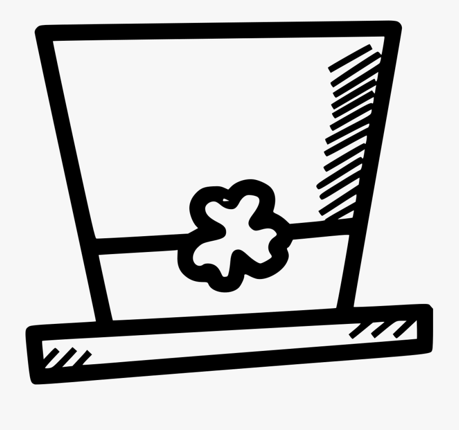 Leprechaun Hat Irish Shamrock, Transparent Clipart