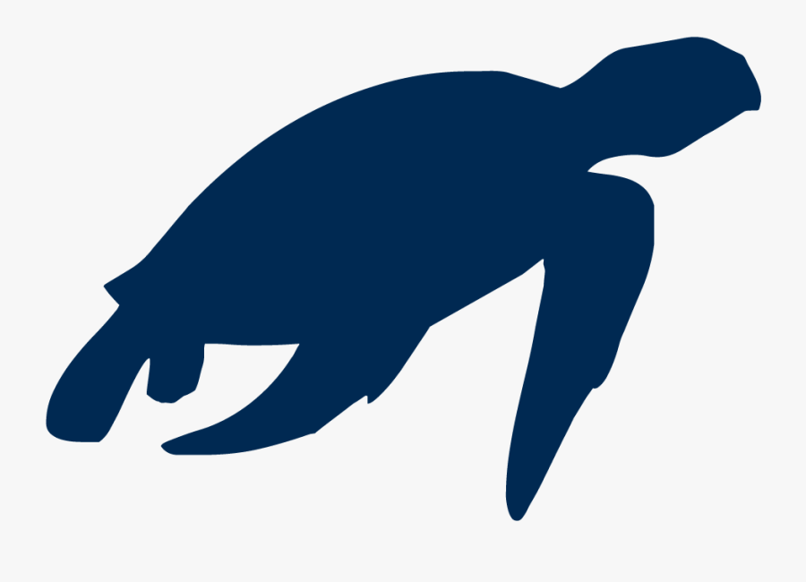 Silhouette Turtle Geometry Sea Clip Art - Silhouette Sea Turtle Png, Transparent Clipart
