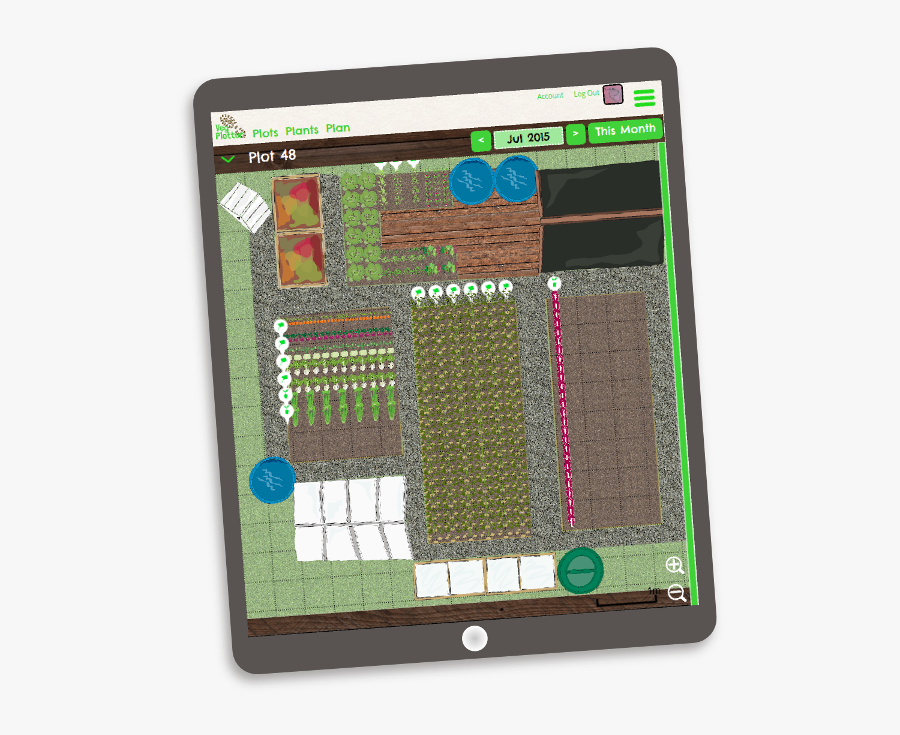 Planning Your Allotment, Transparent Clipart