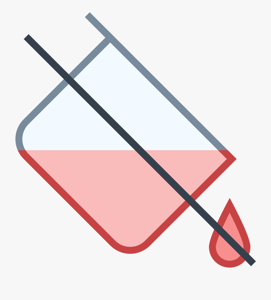 It"s An Icon With A Paint Bucket About Halfway Tipped, Transparent Clipart