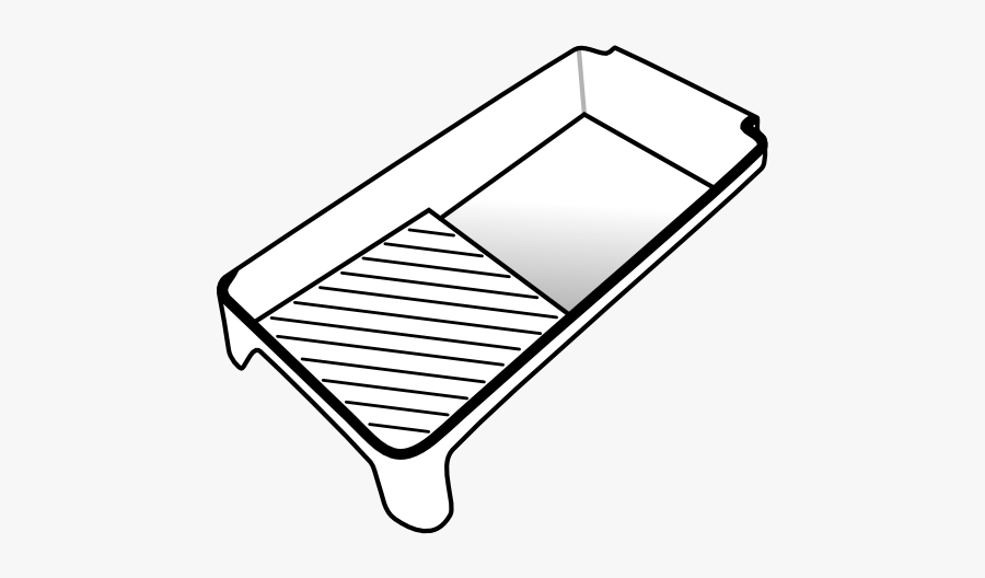 Trays, Buckets & Grids - Line Art, Transparent Clipart