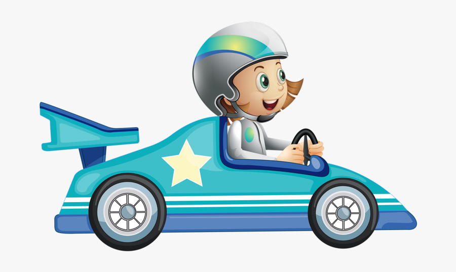 Kart Racing Go Royalty - Race Car Driver Clipart, Transparent Clipart