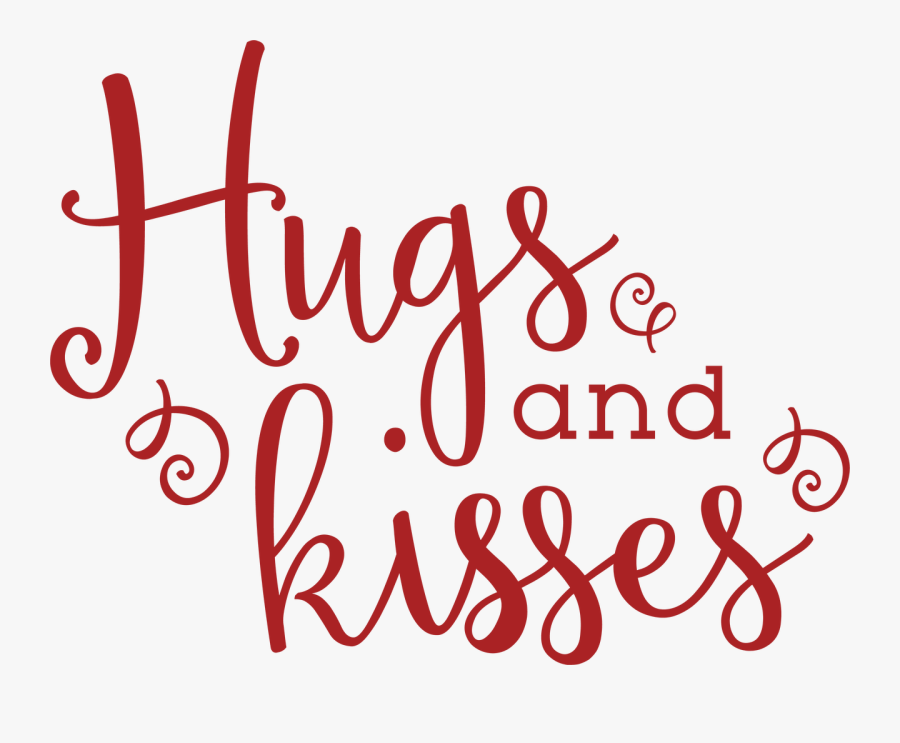 Hugs And Kisses Svg, Transparent Clipart