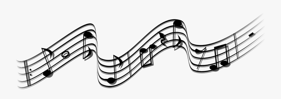 Music Note Wave Transparent, Transparent Clipart