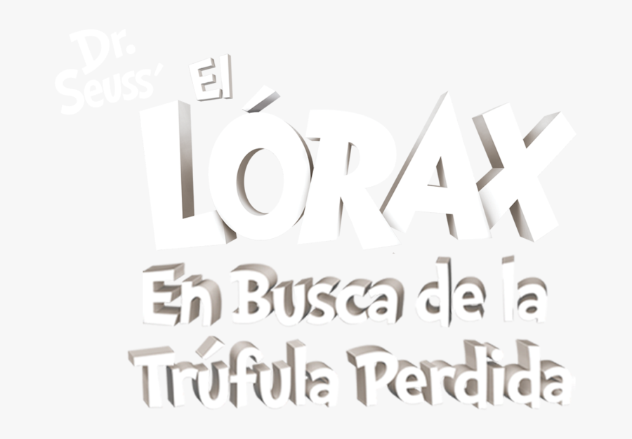 Transparent Lorax Png - Poster, Transparent Clipart