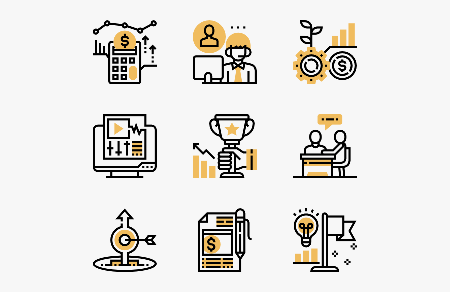 Business - Qr Code Vector Icon, Transparent Clipart