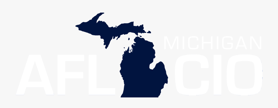Logo - Michigan State Map Vector, Transparent Clipart