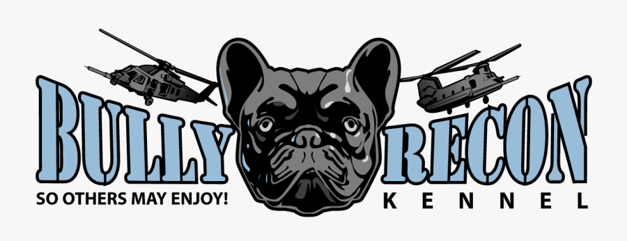 Clip Art Bully Recon Kennel Bulldogs - French Bulldog Logo Png, Transparent Clipart