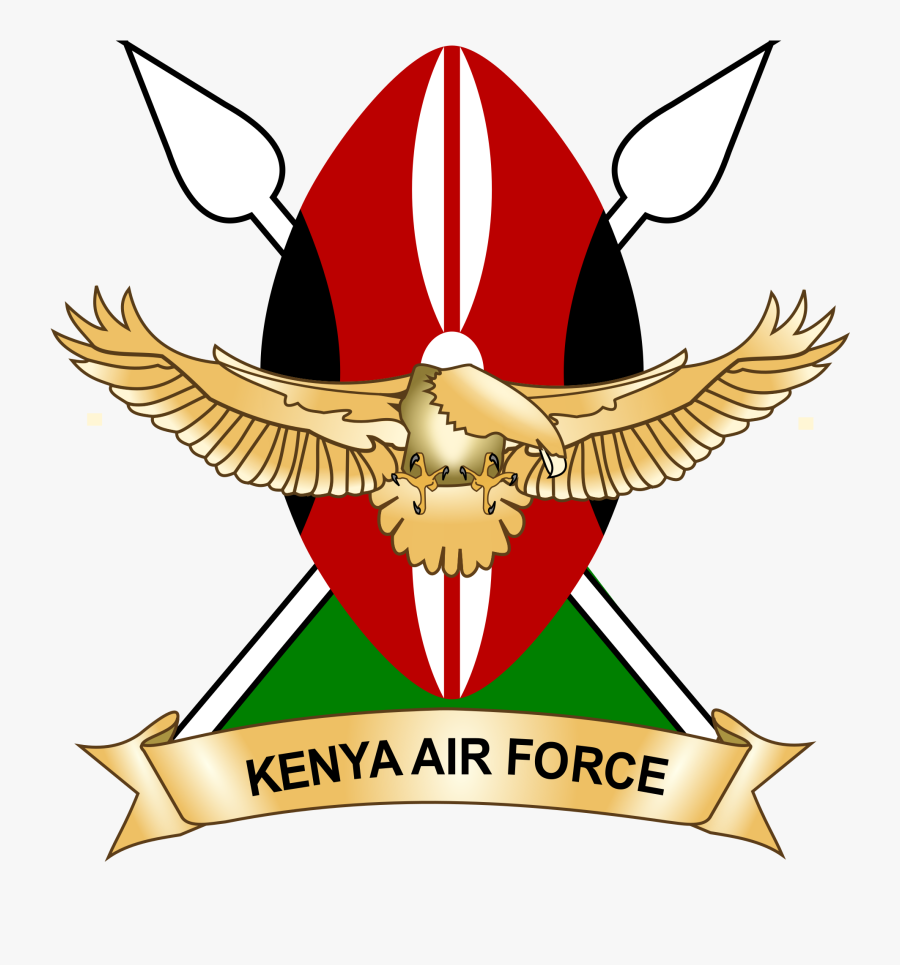 Kenya Air Force Flag, Transparent Clipart