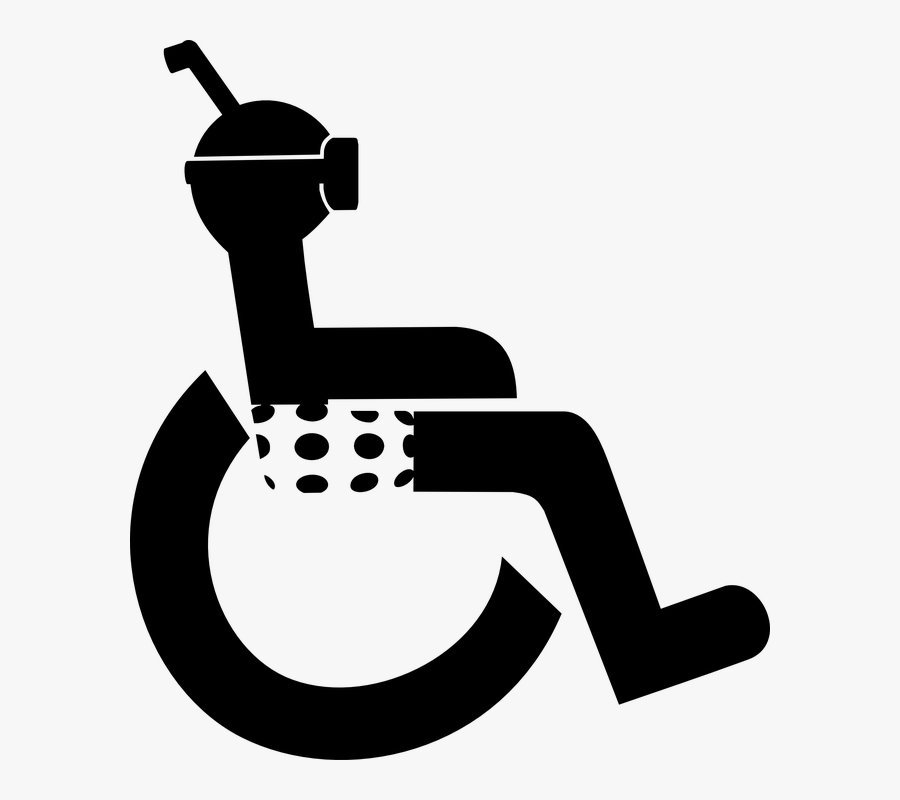 Diver, Disabled, Wheel Chair, Wheelchair, Chair Bound - Cadeirante Png, Transparent Clipart