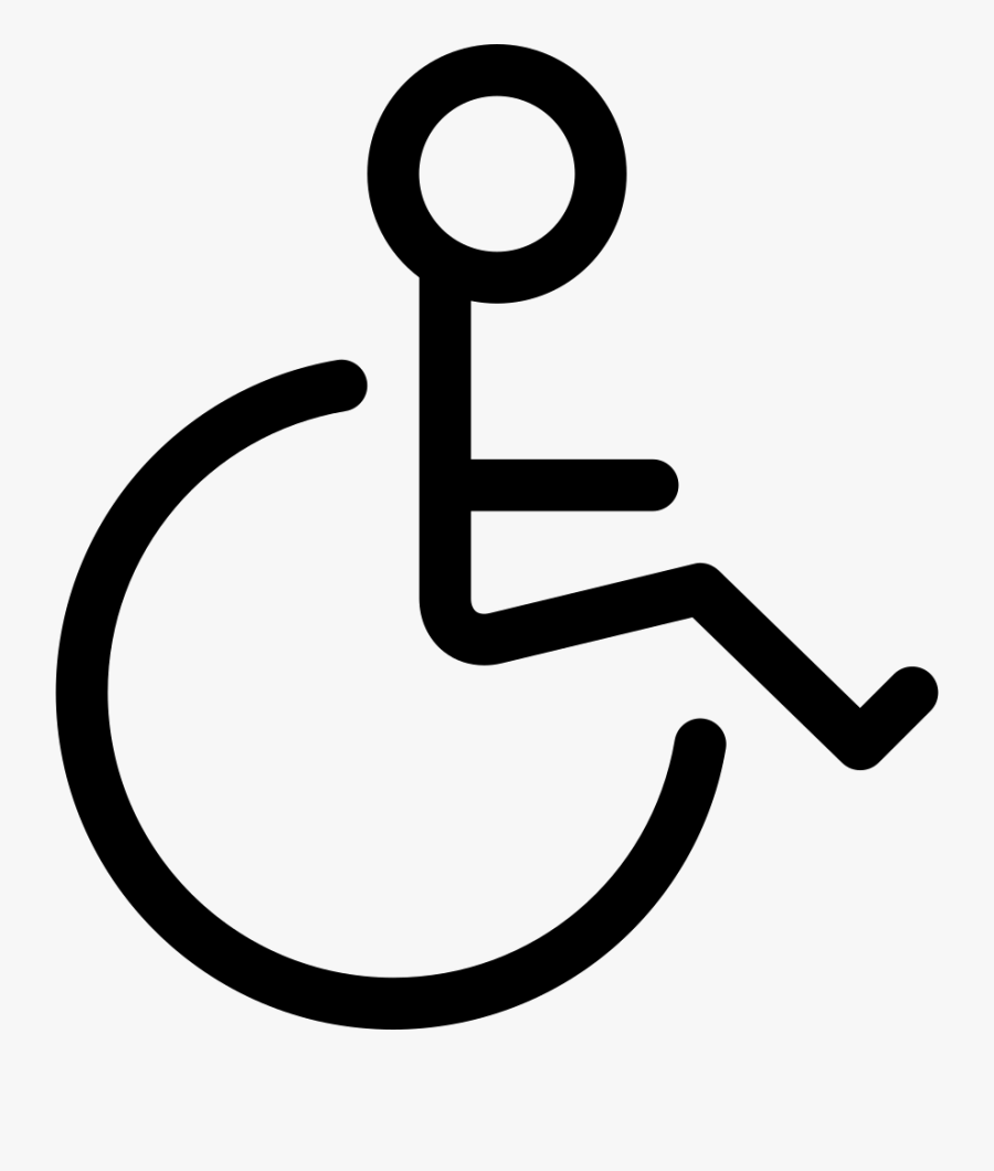Wheelchair - Icon, Transparent Clipart