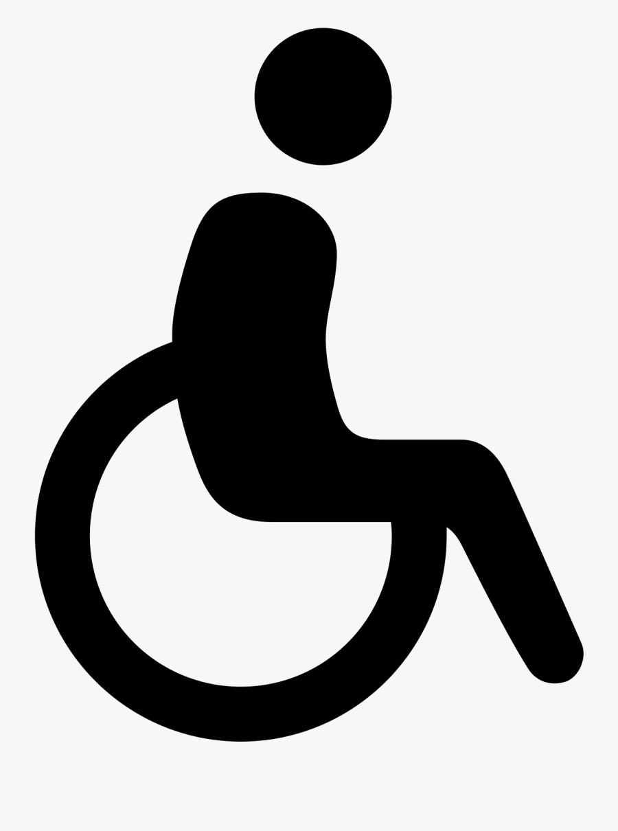 Vector Free Download Icon Free Download Png And A Piloted - Wheel Chair Icon Png, Transparent Clipart