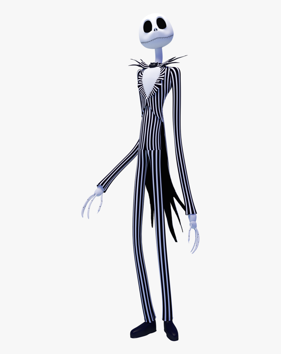 Jack Skellington Model , Png Download - Jack Skellington Transparent Background, Transparent Clipart