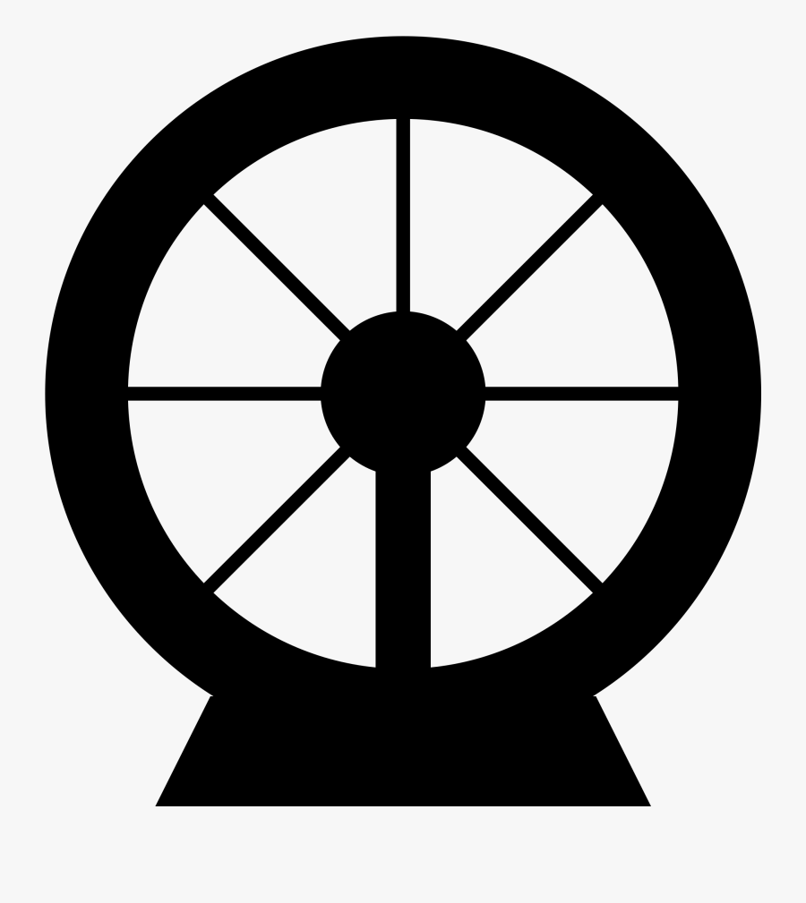 Amusement Park 15 Clip Arts - Gifs De Ruletas, Transparent Clipart