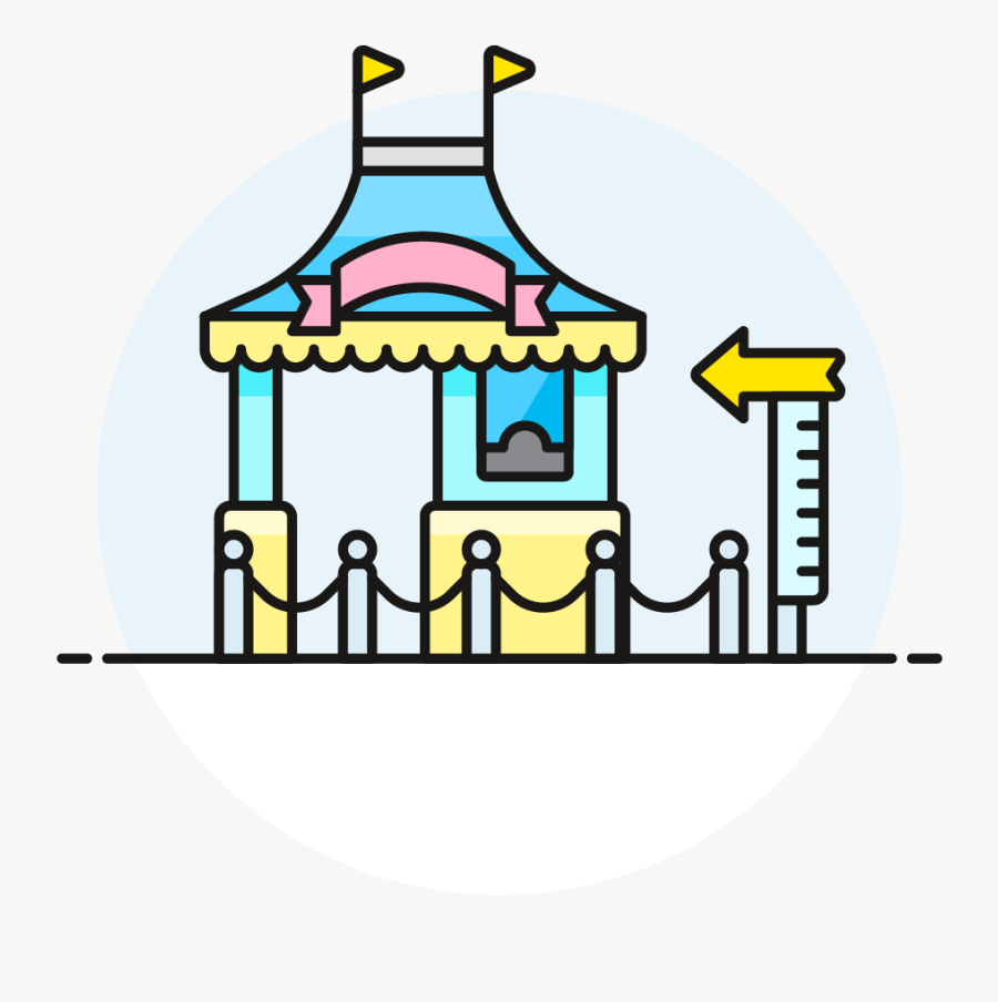 Amusement Park Icon - Hiburan Icon, Transparent Clipart