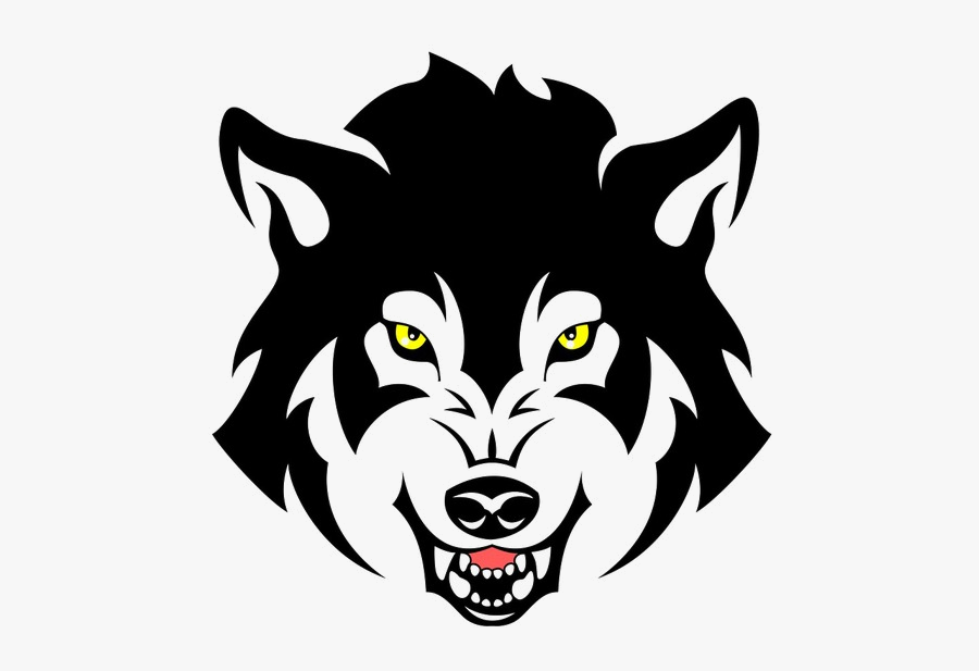 Wolf Clipart Grin Image And For Free Transparent Png - Angry Wolf Vector Png, Transparent Clipart