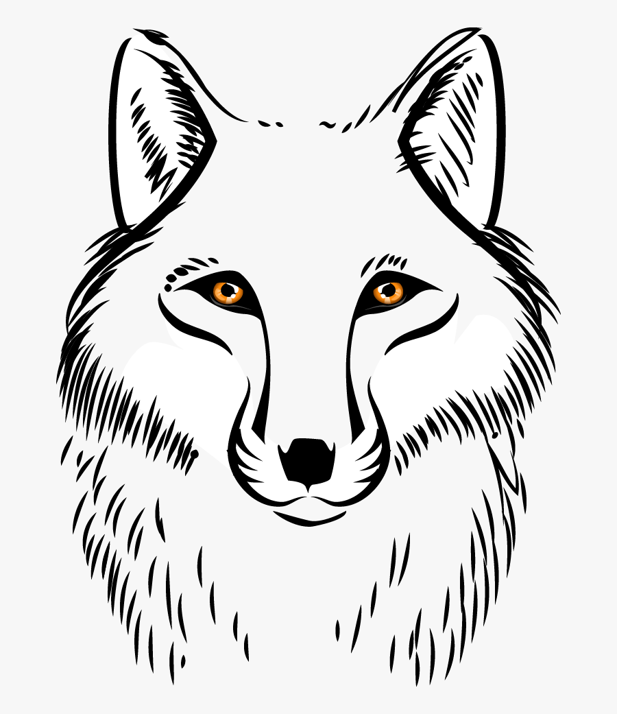 Gray Wolf Clip Art - Wolf, Transparent Clipart