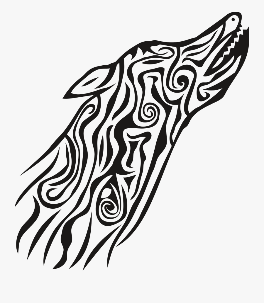 Wolf Animal Large Mammal Free Picture - Background Serigala, Transparent Clipart