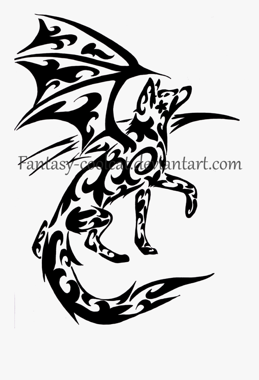 Clip Black And White Download Achilles Drawing Black - Wolf Symbol With Wings, Transparent Clipart