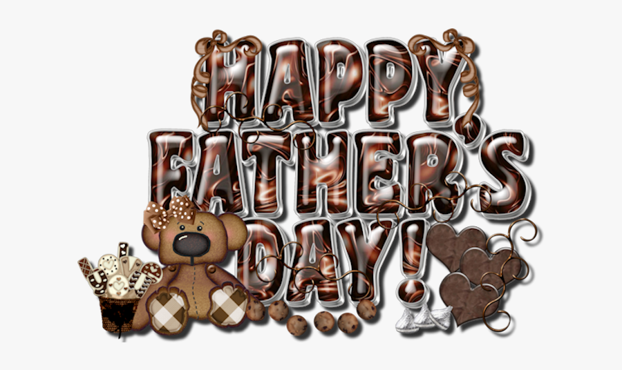 Happy Fathers Day Glitter, Transparent Clipart