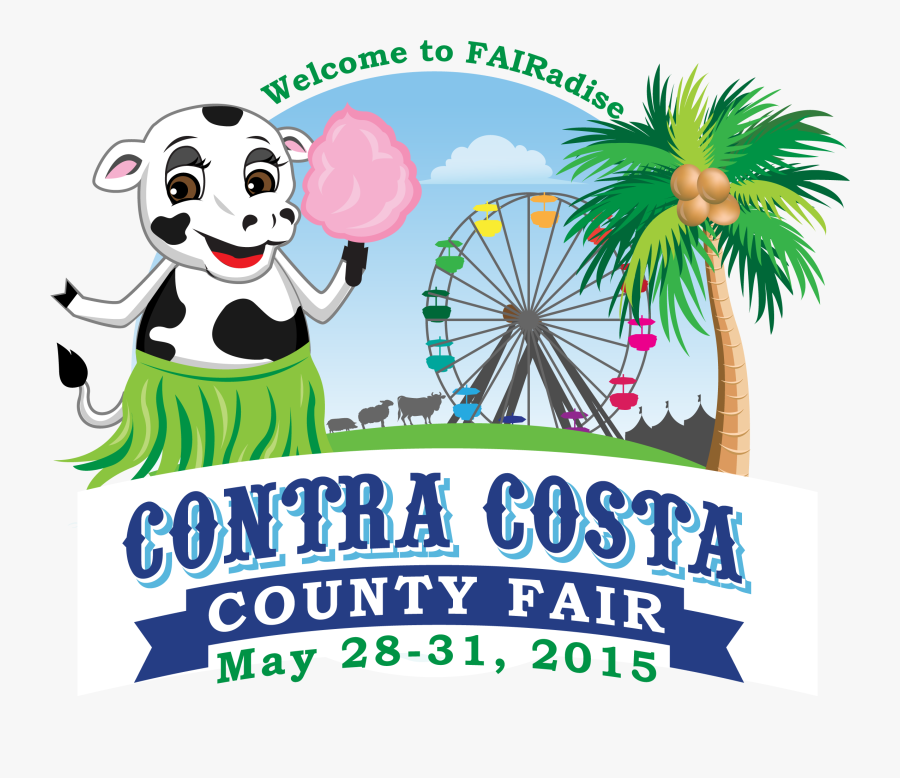 County Fair Banner, Transparent Clipart