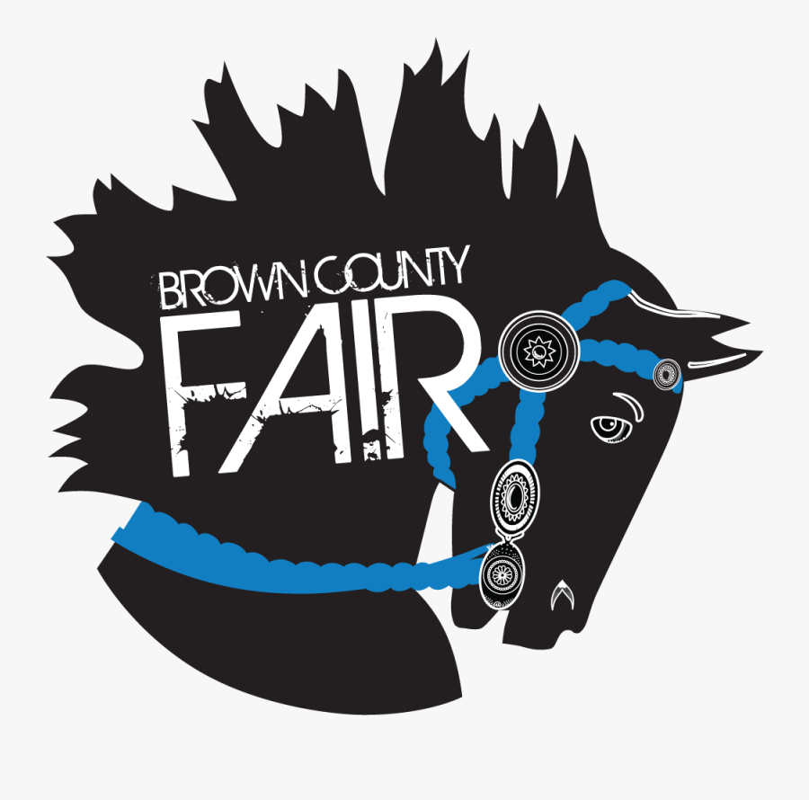 Brown County Fair Logo, Transparent Clipart