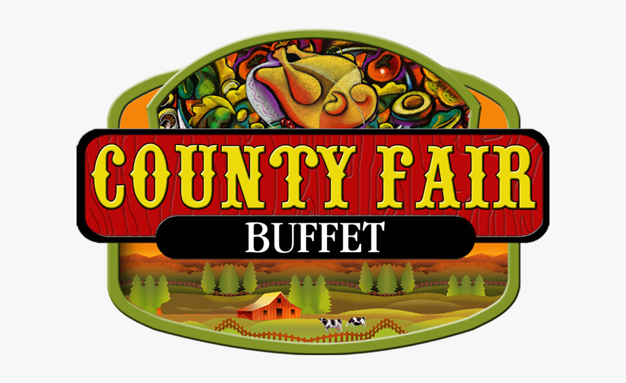 County Fair Buffet Logo - Label, Transparent Clipart