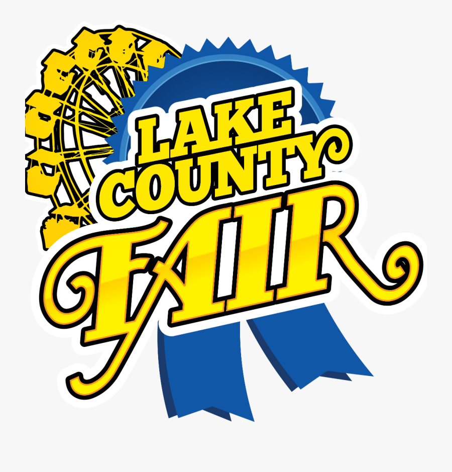 Lake County Fair Logo, Transparent Clipart