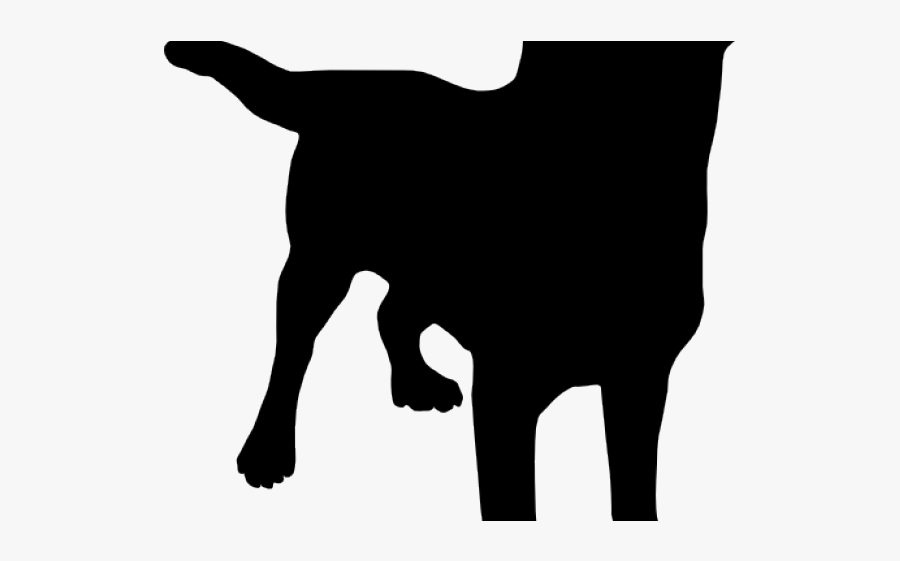 Transparent Background Dog Silhouette Clipart, Transparent Clipart