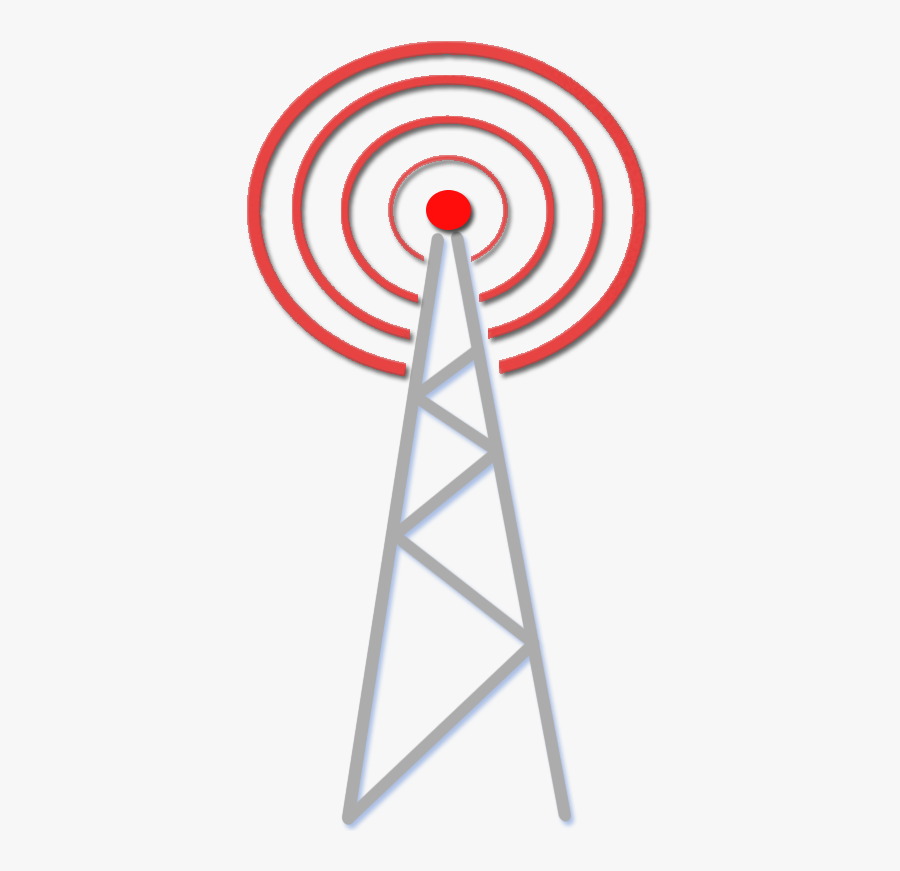 Transparent Radio Tower Clipart - Circle, Transparent Clipart