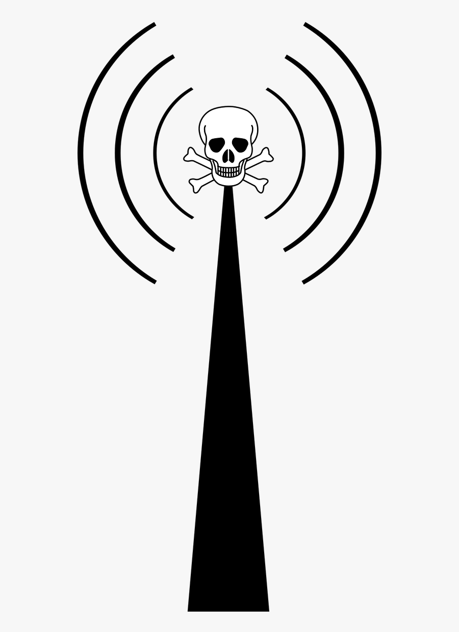 Pirate Radio Illegal Pirate Free Picture - Skull And Crossbones, Transparent Clipart
